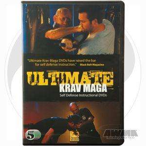 Ultimate Krav Maga 5 DVD Box Set Self Defense Training  