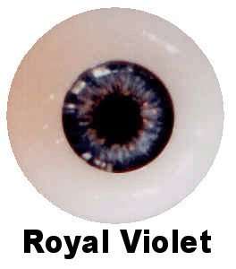EyeCo for Berenguer Soft Glass Doll Eyes 19 MM Royal V  