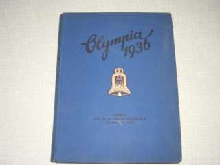 Olympia 1936 Band 1 & 2 (XI. Olympische Spiele in Berlin 1936) in 