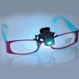   Eye Glasses Lamp/Reading Light Travel Flashlight weight 8 grams  