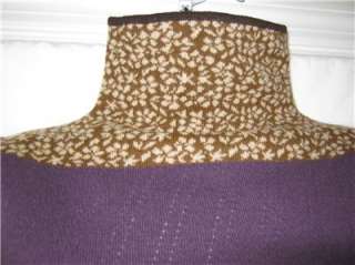 MaxMara Weekend Italian wool t neck sleeveless sweater size M EUC 