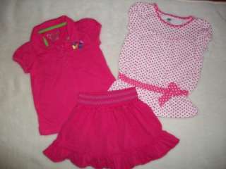 Little Girl 4T 5T Spring Summer Clothes Outfit Sandals Lot  