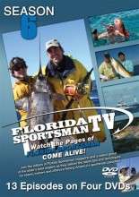 FLORIDA SPORTSMAN SEASON 6 ~ 4 DVD SET ~ Fishing NEW  