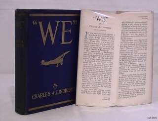 We ~ SIGNED Charles Lindbergh ~ Signature PSA/DNA Certified with COA 