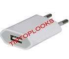 EU PLUG USB AC POWER CHARGER IPHONE 4 4G 3G/S IPOD