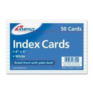  Ampad Ampad Front Ruled Index Card AMP23302C: Office 
