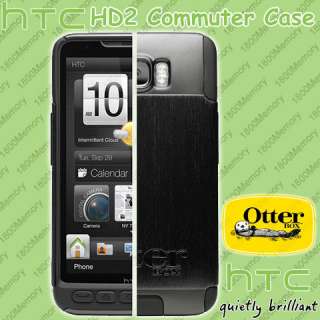 GENUINE OtterBox Commuter Case for HTC HD2 Intl Black  