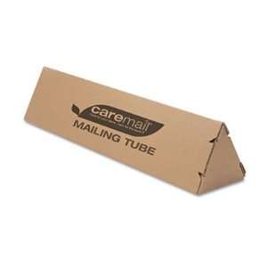  Triangular Mailing Tube 4 x 4 x 18 Brown 12/Pack Office 