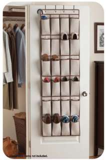 Door Hanging Shoe Organiser Storage Rack 24 Pocket NEW  