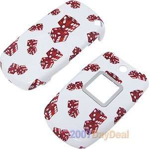  Dice White Shield Protector Case for Samsung M300 (type V 