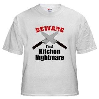 Kitchen Nightmare White T Shirt Hobbies White T Shirt by  by 