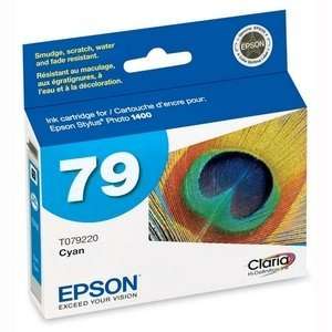  EPSON AMERICA, INC, Epson 79 High Capacity Cyan Ink 