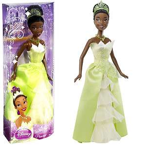 Poupée Barbie Disney La Princesse et la Grenouille Tiana Paillettes 