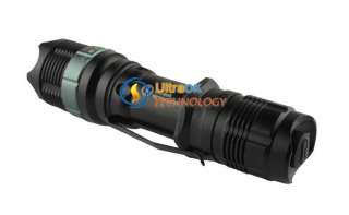 7W CREE LED Flashlight Torch +2 battery +AC/Car Charger  