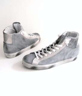   sneakers uomo grigio ghiaccio sporche camoscio ice grey shoes 42
