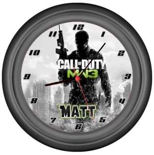 Personalised ☢ CALL OF DUTY MW3 ☢ Wall Clock  