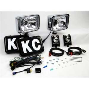 KC Hilites 260 HID 6 x 9 50 Watt Chrome Rectangular Long Range Light