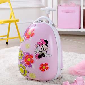 Heys USA Minnie Mouse Rolling Carry On with LED Wheels 