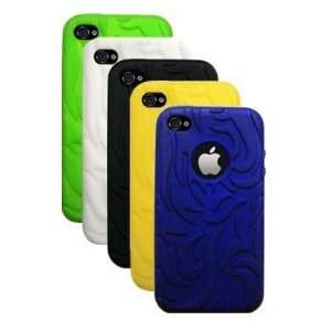   Yellow, Dark Blue) for Apple iPhone 4 / 4G Cell Phones & Accessories