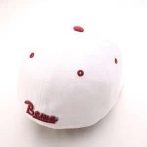  Alabama Crimson Tide Team Logo Fitted Hat (White) Sports 