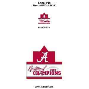  NCAA Alabama Crimson Tide Pin   National Champions Sports 