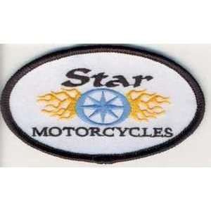  STAR MOTORCYCLES Embroidered Biker Leather Vest Patch 