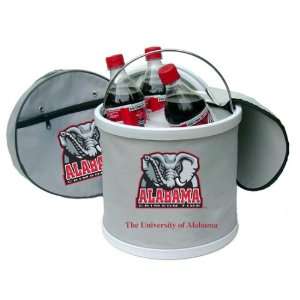 Alabama Crimson Tide Folding Ice Bucket Cooler  Sports 