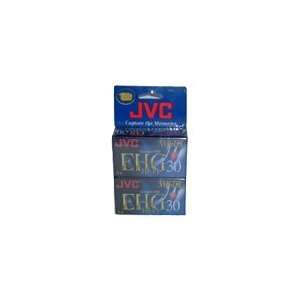  JVC 30 Minute VHS C Camcorder Tapes (2 Pack) (TC30EHGBH2 