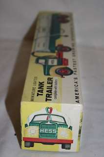 RARE MARX Hess Gasoline 1964 Toy Tank Trailer Truck in Original Box 