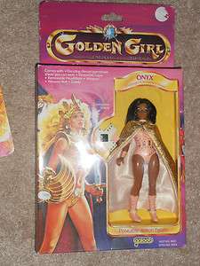 1980s Golden Girl Galoob OUTFIT ONYX Golden Shera MOTU #  
