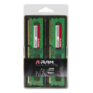 RAM Desktop Memory 4GB KIT DDR3 PC 10600 (1333MHz)   ARTW4GB1333D3V 