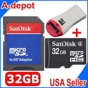 Sandisk 32GB MicroSD Memory Card For Sony Ericsson Xperia arc Xperia 