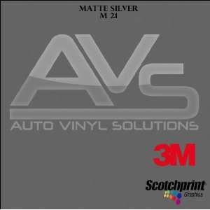    3M 1080 Matte Silver Car Wrap 75ft X 5ft (375sq/ft) Automotive
