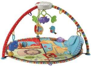 Fisher Price Baby Activity Center Musical Gym Play Mat Free Shipping 