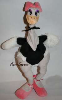   FANTASIA MADAME UPANOVA OSTRICH BIRD Plush Doll Toy 4 XMAS NWT  