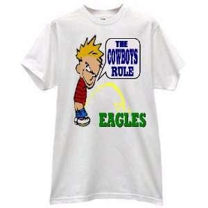   PEE ON EAGLES FOOTBALL PRIDE USA T SHIRT jersey (adult large): Baby
