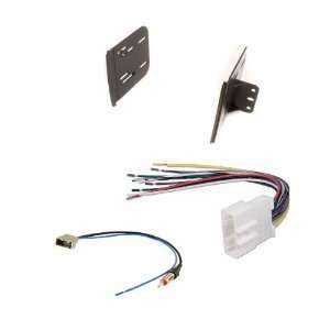   Din Dash Bracket Kit + Wire Harness & Antenna Adapter: Car Electronics