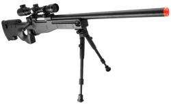M59P L96 Metal and ABS Spring Airsoft Sniper Rifle w/ Bipod & 3 9x40 