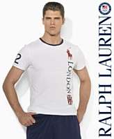 Ralph Lauren T Shirt, Team USA Olympic Big Pony Ringer Tee