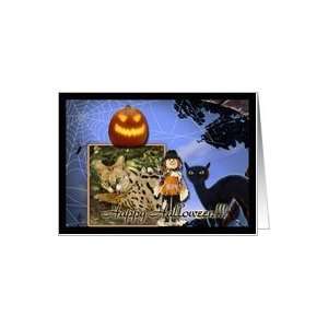  African Serval Halloween Greeting Card Card: Health 