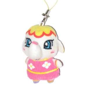  Animal Crossing Margie Plush Cell Phone Keychain: Toys 