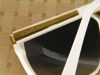Louis Vuitton Evidence White Sunglasses Sun Glasses  