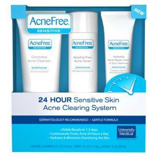 Acnefree Sensitive Skin Acne Clearing System  10 oz. product details 