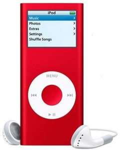 Apple iPod nano 2nd Generation Red Special Edition 4 GB  