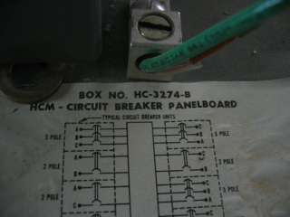   HC 3274 B Circuit Breaker Panelboard Blade Panel Board BusBar Bus Bar