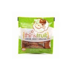   On the Go Dried Fruit Snack, 12 packs, Cinnamon Apple Slices, 1 case