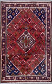   RED BLUE PERSIAN JOSHAGHAN ORIENTAL HAND KNOTTED WOOL AREA RUG CARPET