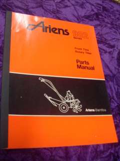 Ariens 902 Series Front Tine Rotary Tiller Parts Manual  