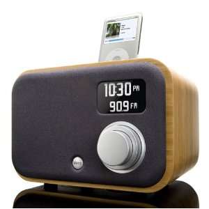  1.5R iPod Alarm Clock Sound System, Bamboo