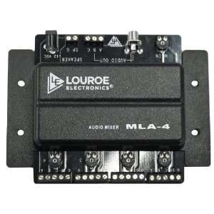  LOUROE MLA 4 4 Microphone Audio Mixers